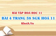 Bài 4 trang 58 SGK Hoá 11: Phân bón hoá học